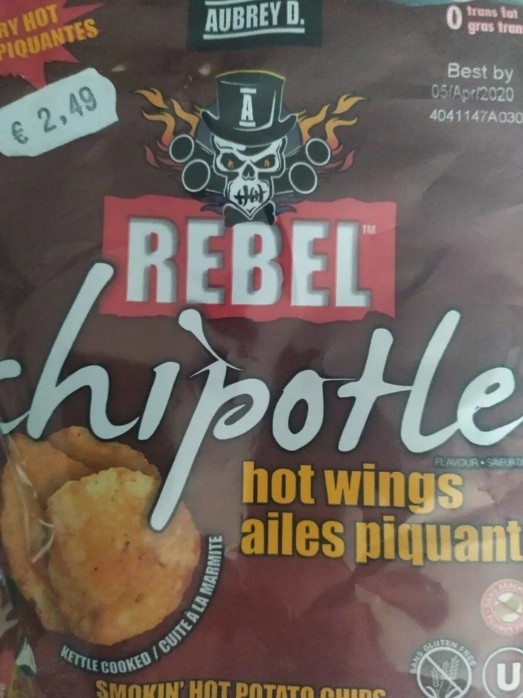 Rebel chipotte ailes piquantes