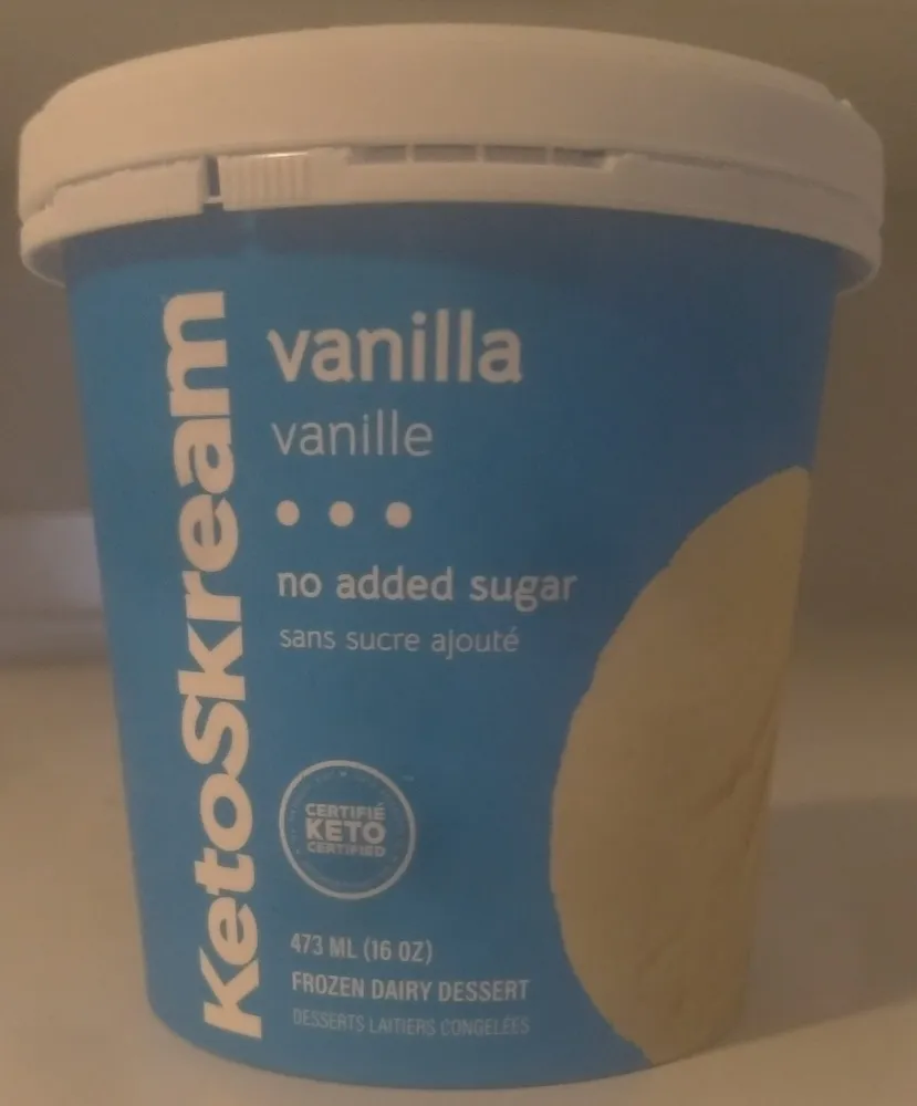 Vanilla Frozen Dairy Dessert