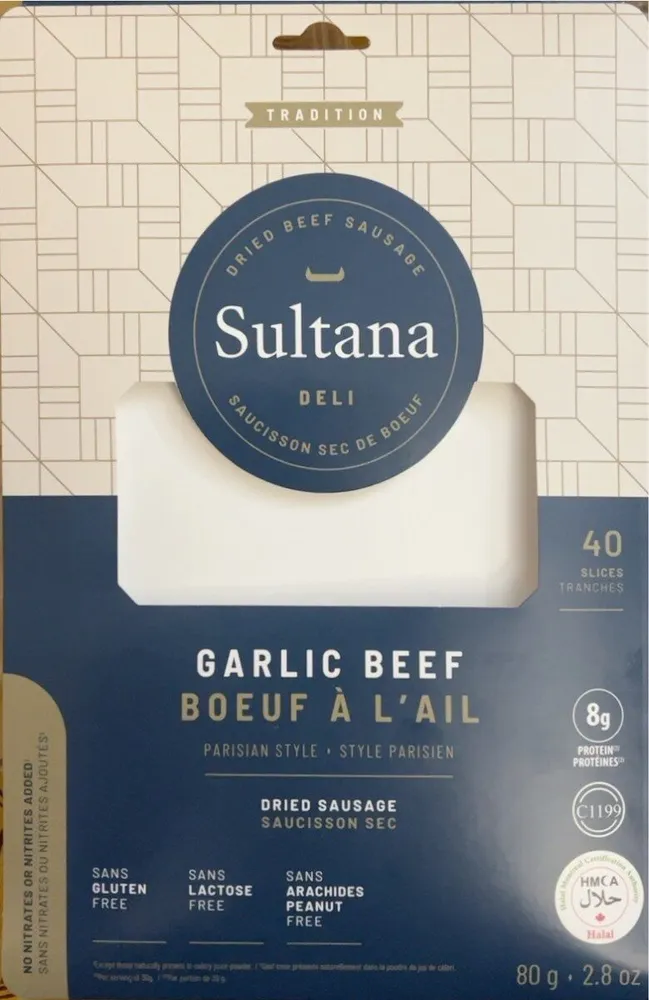 Dried Sausage Garlic Beef
