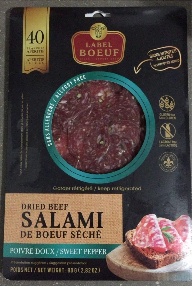 Salami de boef séché