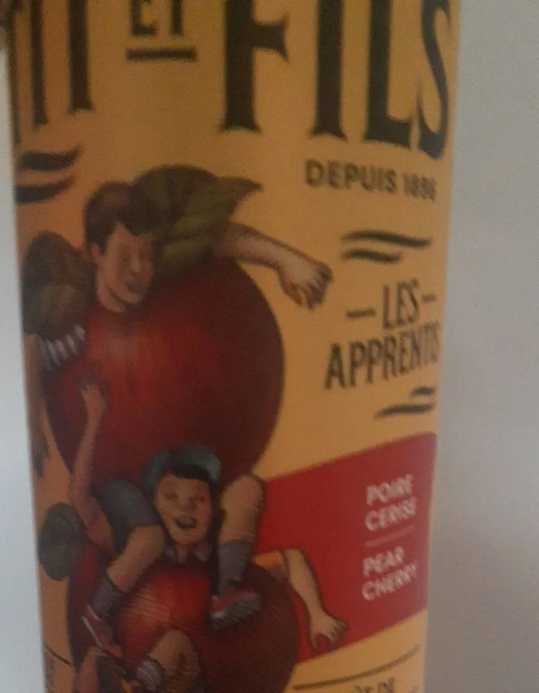 Moût de pomme cerise poire