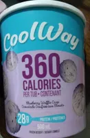 Blueberry Waffle Crisp Frozen Dessert