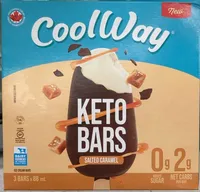 Salted Caramel Keto Bars