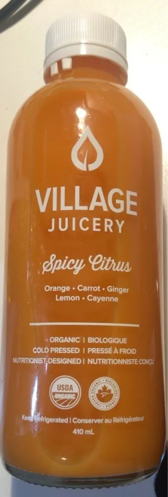 Spicy Citrus Cold-Pressed Juice