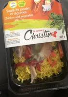 Sauté de poulet et legumes