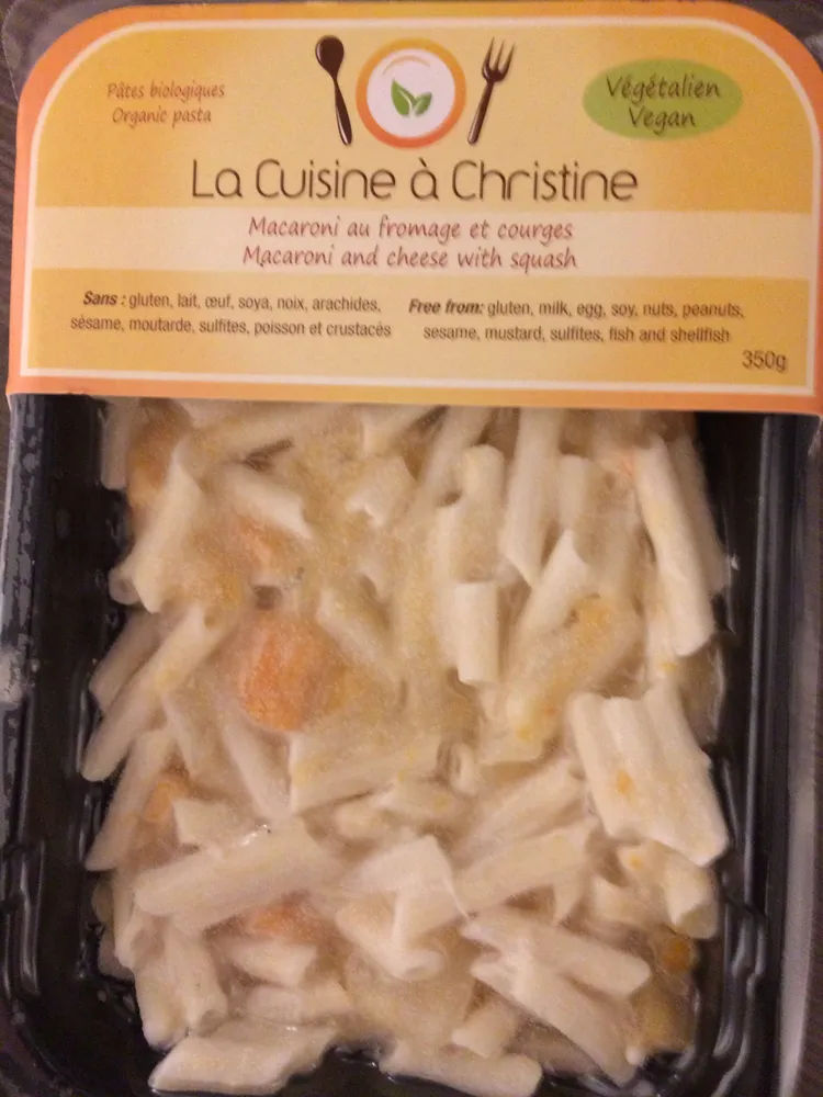 Macaroni au fromage et courges
