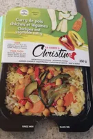 Curry de pois chiches et légumes