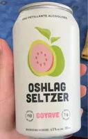 Eau pétillante alcoolisé