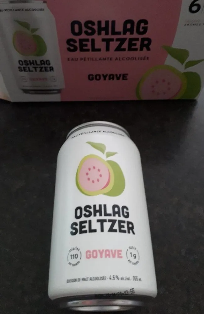 Oshlag Seltzer Goyave