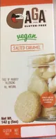 Vegan salted caramel cookie