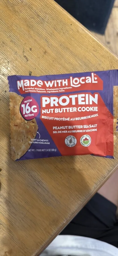 PROTEIN NUT BUTTER COOKIE PEANUT BUTTER SEA SALT