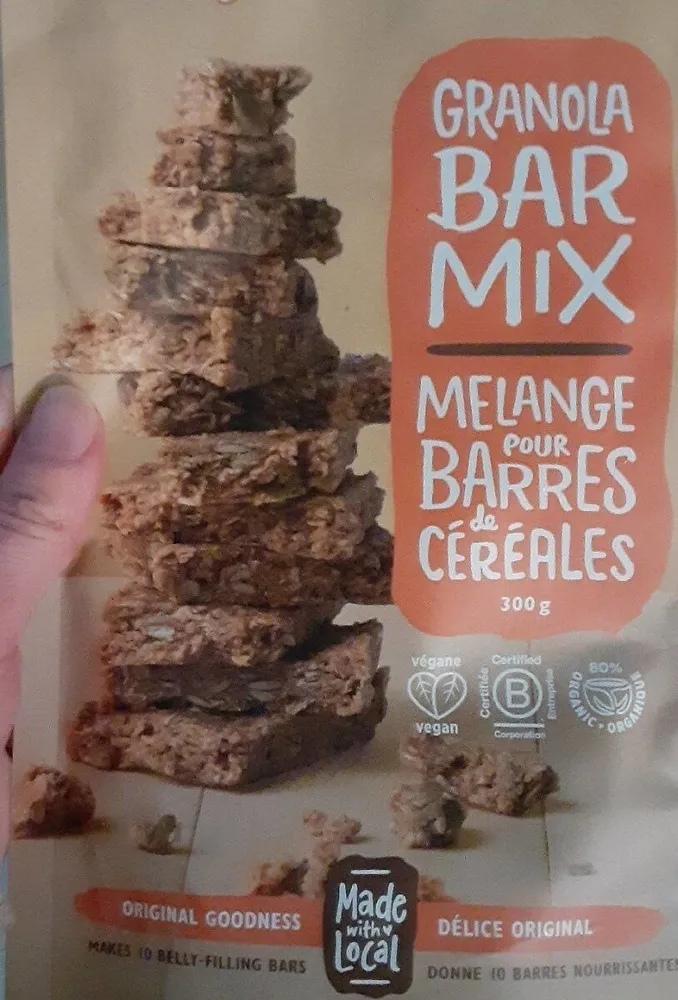Granola bar mix