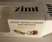 Salted vanilla caramel macaroons