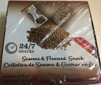 Collation de sésame et graines de lin
