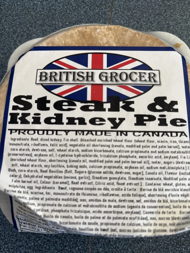 Steak And Kidney Pie