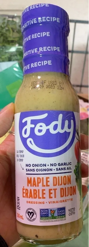 Maple Dijon Dressing