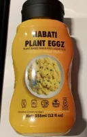 Plant based simulated liquid egg