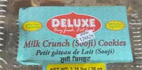 Milk cruch (sooji) cookies