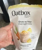 Overnight Oats Carrot Cake