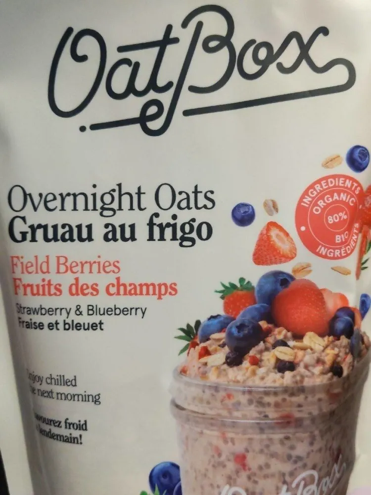 Overnight Oats Field Berries