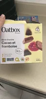 Barre d’avoine Cacao et framboise