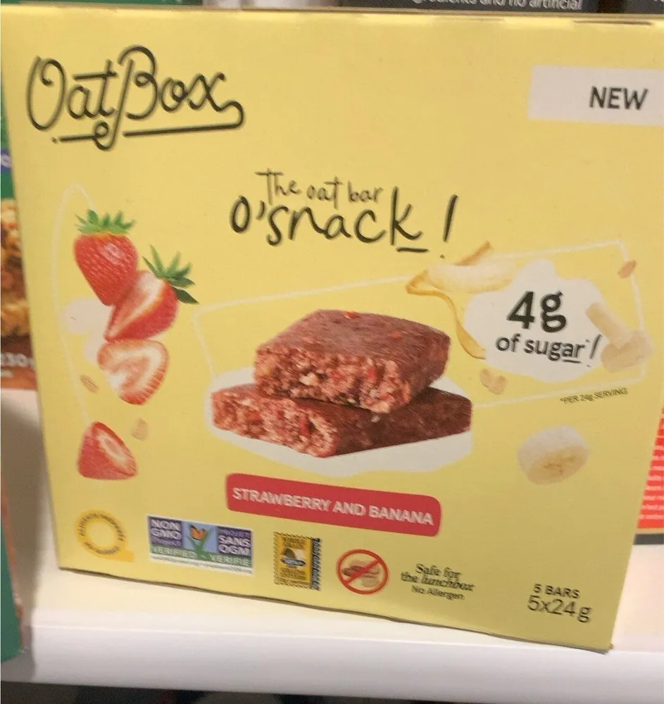 Strawberry Banana Kid's Snack Bar