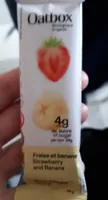 Barre fraise banane