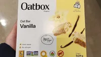 Organic vanilla bar