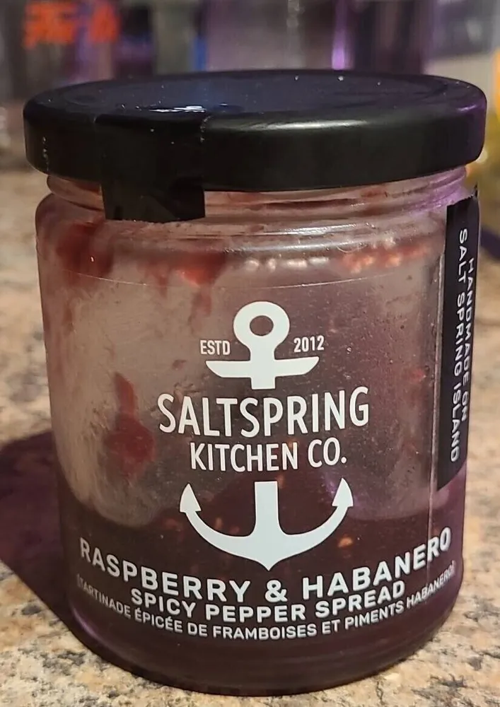 Raspberry & habanero spread