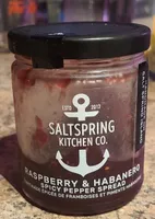 Raspberry & habanero spread