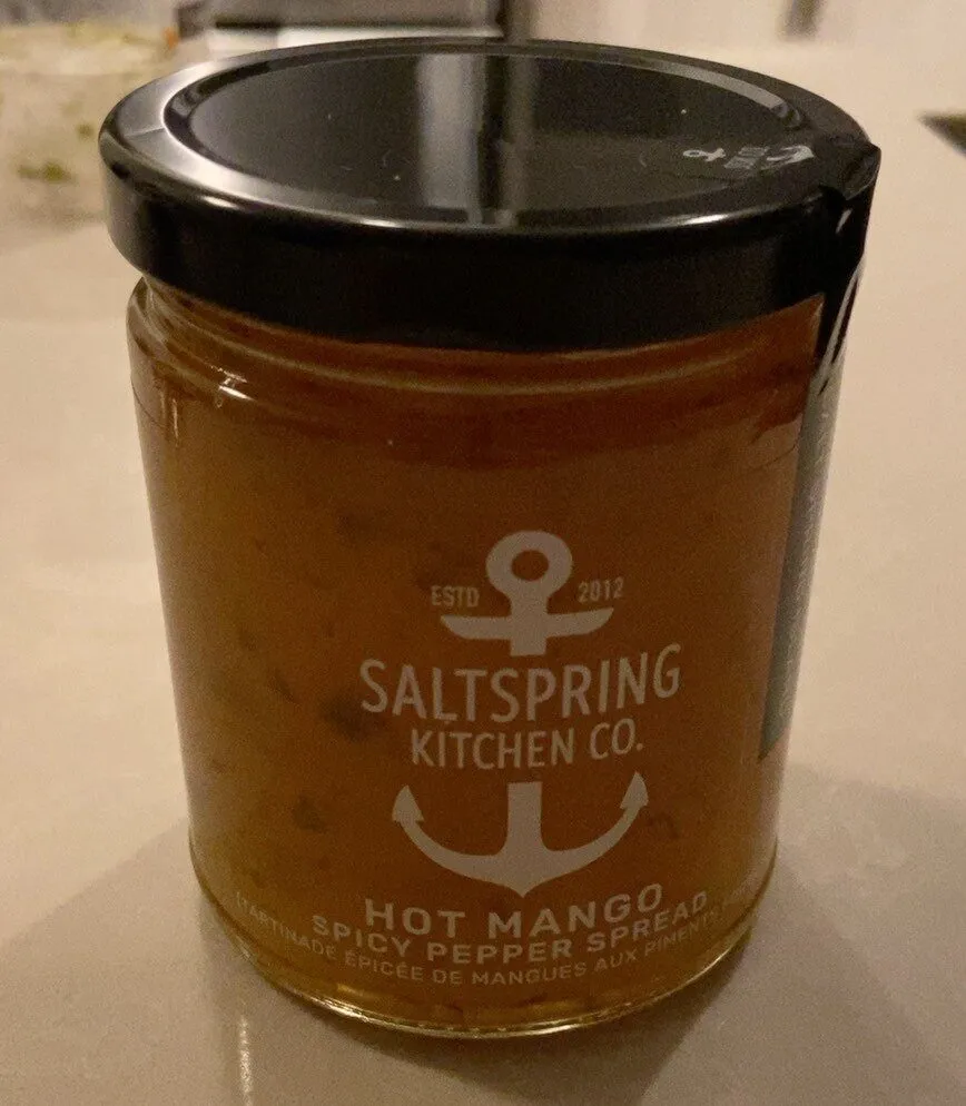 Hot mango spicy pepper spread