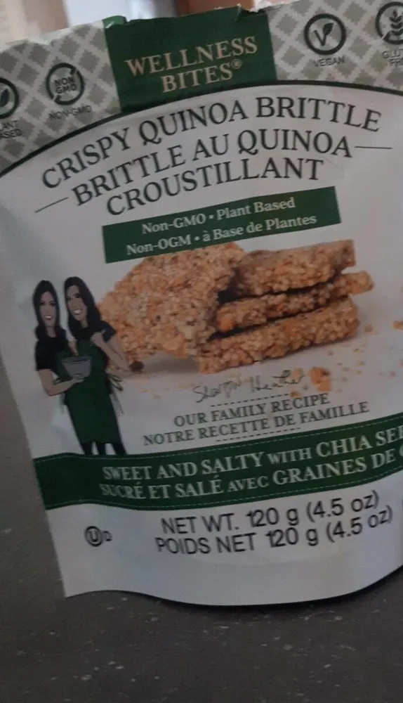 Brittle au quinoa