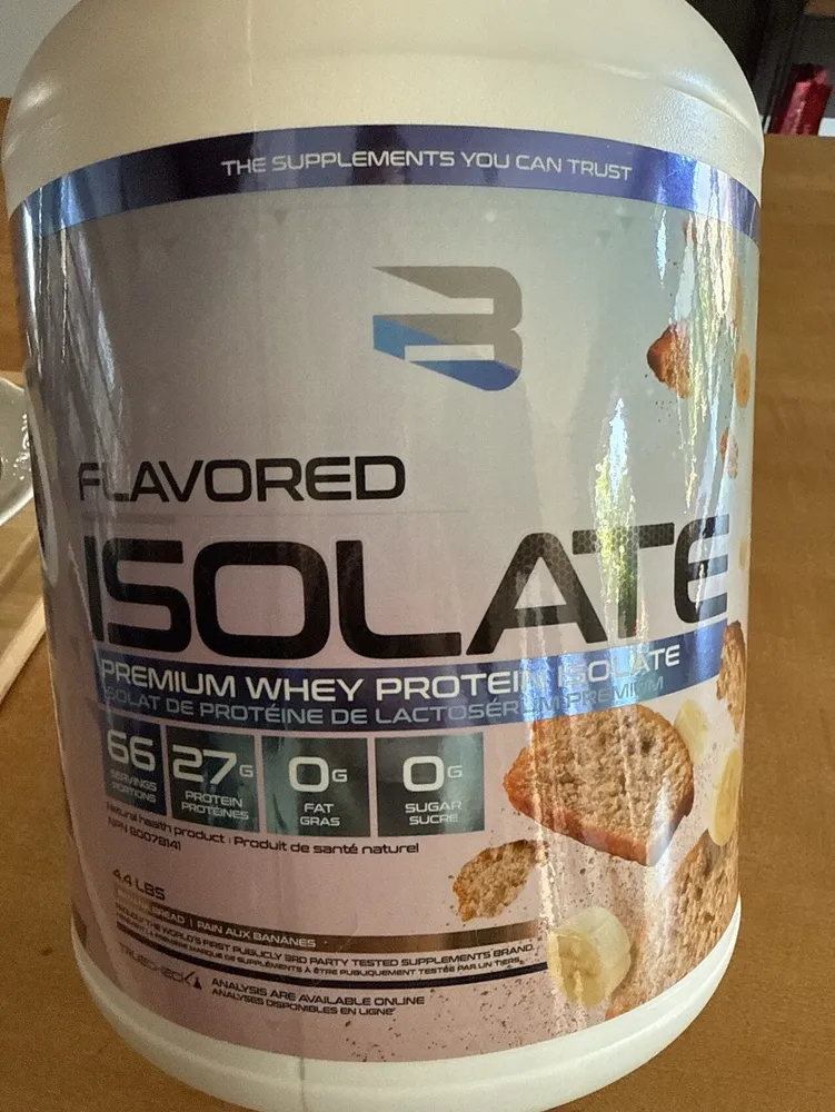Banana Bread Isolate