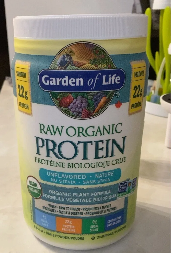 Raw organic protein