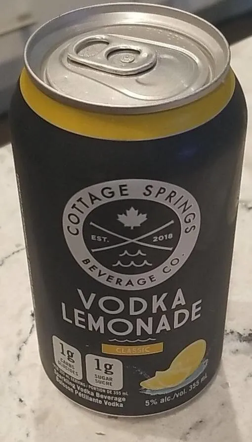 Vodka lemonade