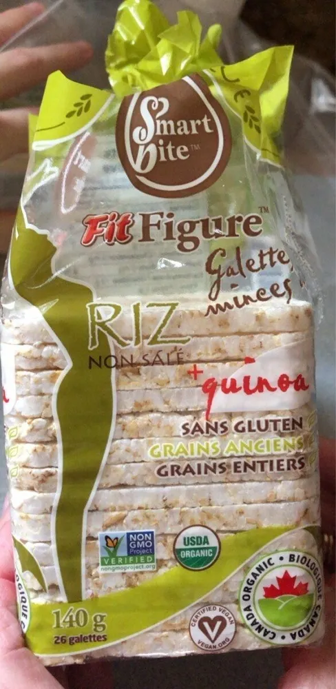 Fit figure rice and quinoa