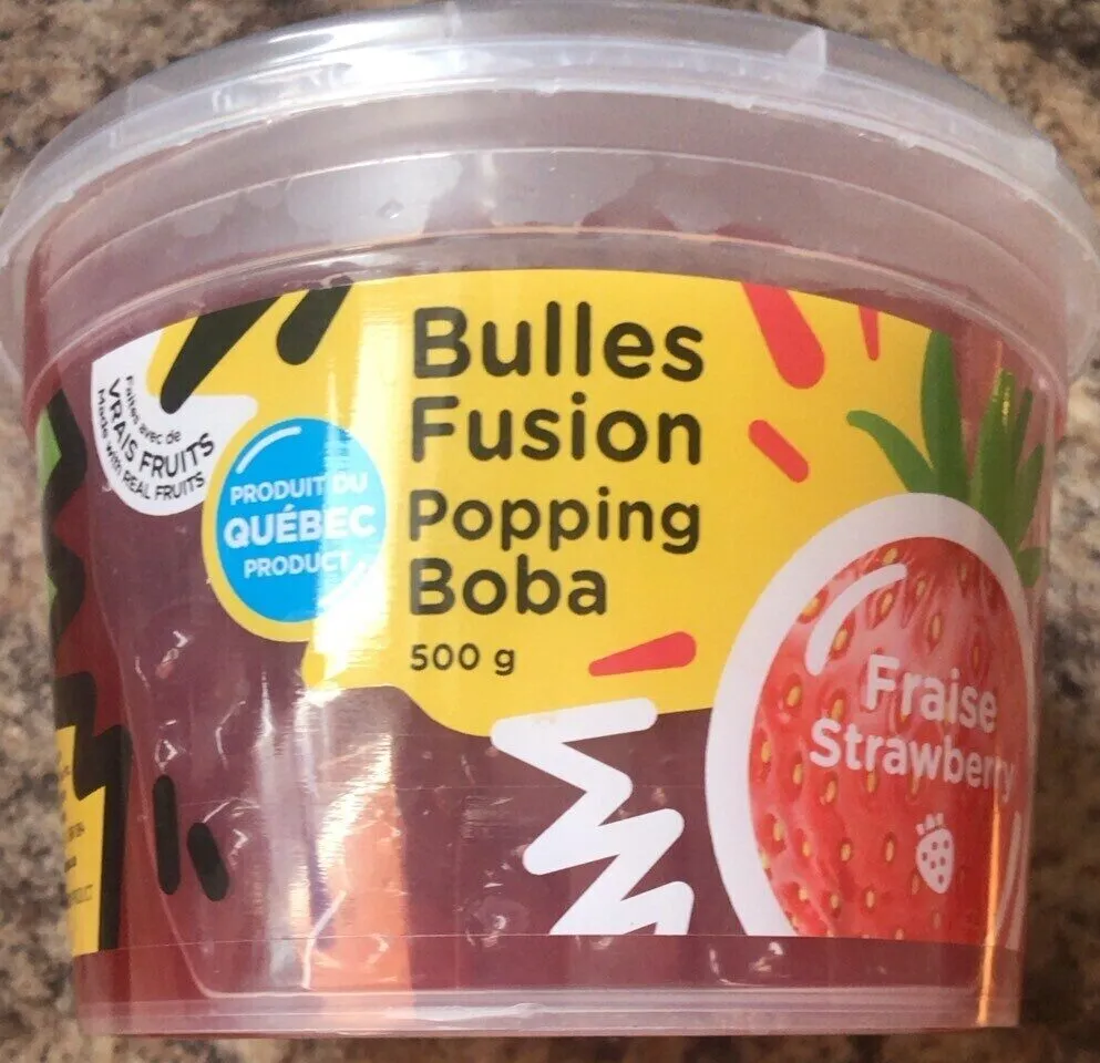 Bulles fusion popping boba