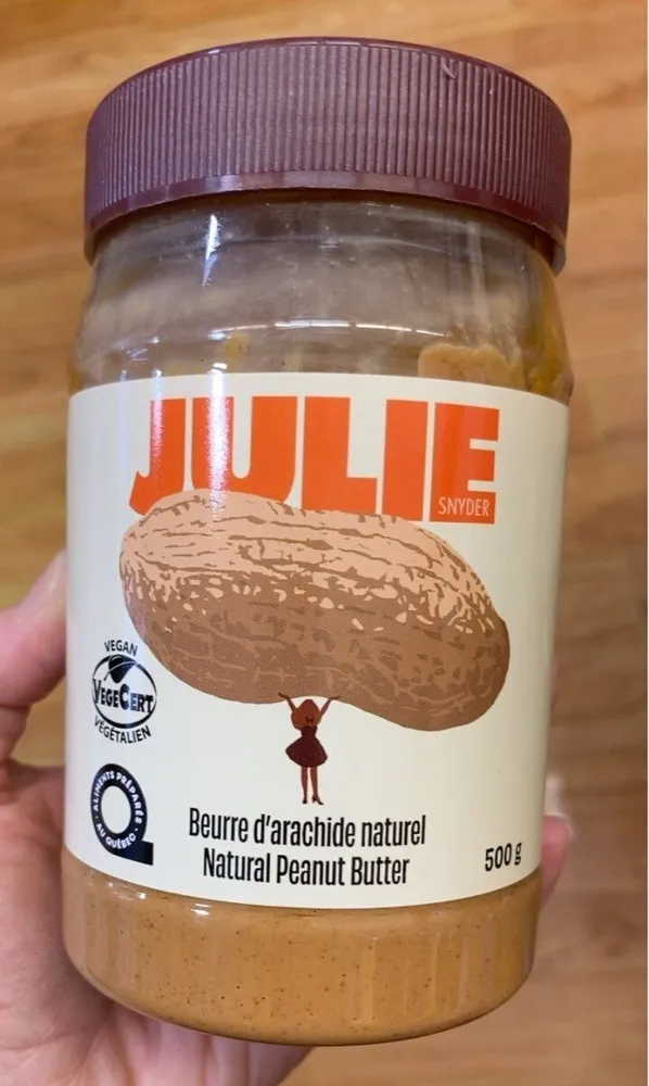 Beurre d’arachide naturel