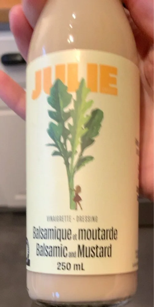 Vinaigrette balsamique et moutarde
