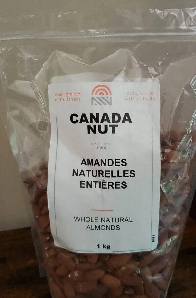 Amandes naturelles entières