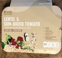 Lentil qnd sun-dried tomato