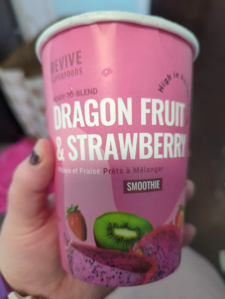 Dragon Fruit And Strawberry