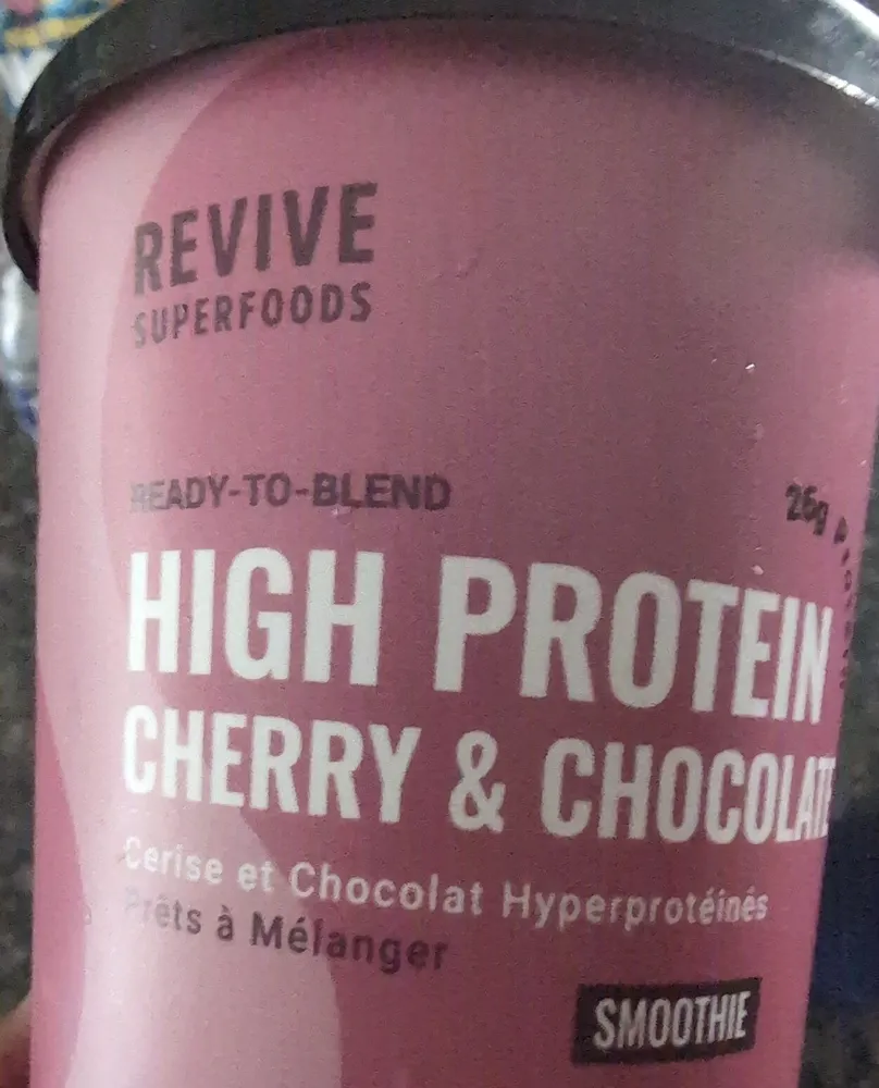 High Protein Cherry And Chocolate