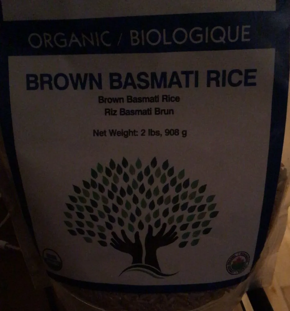 Brown basmati rice