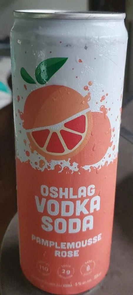 Oshlag vodka soda pamplemousse rose