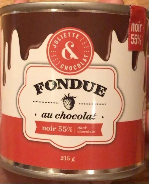 Fondue au chocolat noir 55%