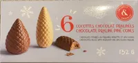 Cocottes chocolat pralinées
