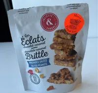 Chocolate-caramel Brittle salted peanuts