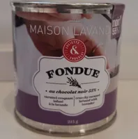 Fondue au chocolat noir