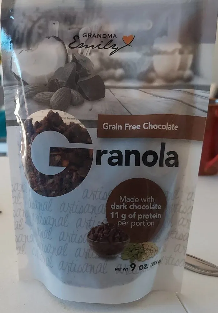 Grain free chocolate granola